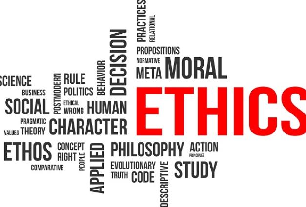 Wordmap of ethics