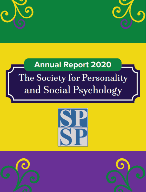 2020 Annual Report for the Society for Personality and Social Psychology
