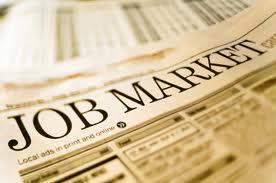 Image of job market newspaper section